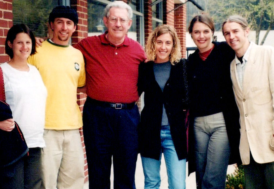 Boykoff with children, their spouses